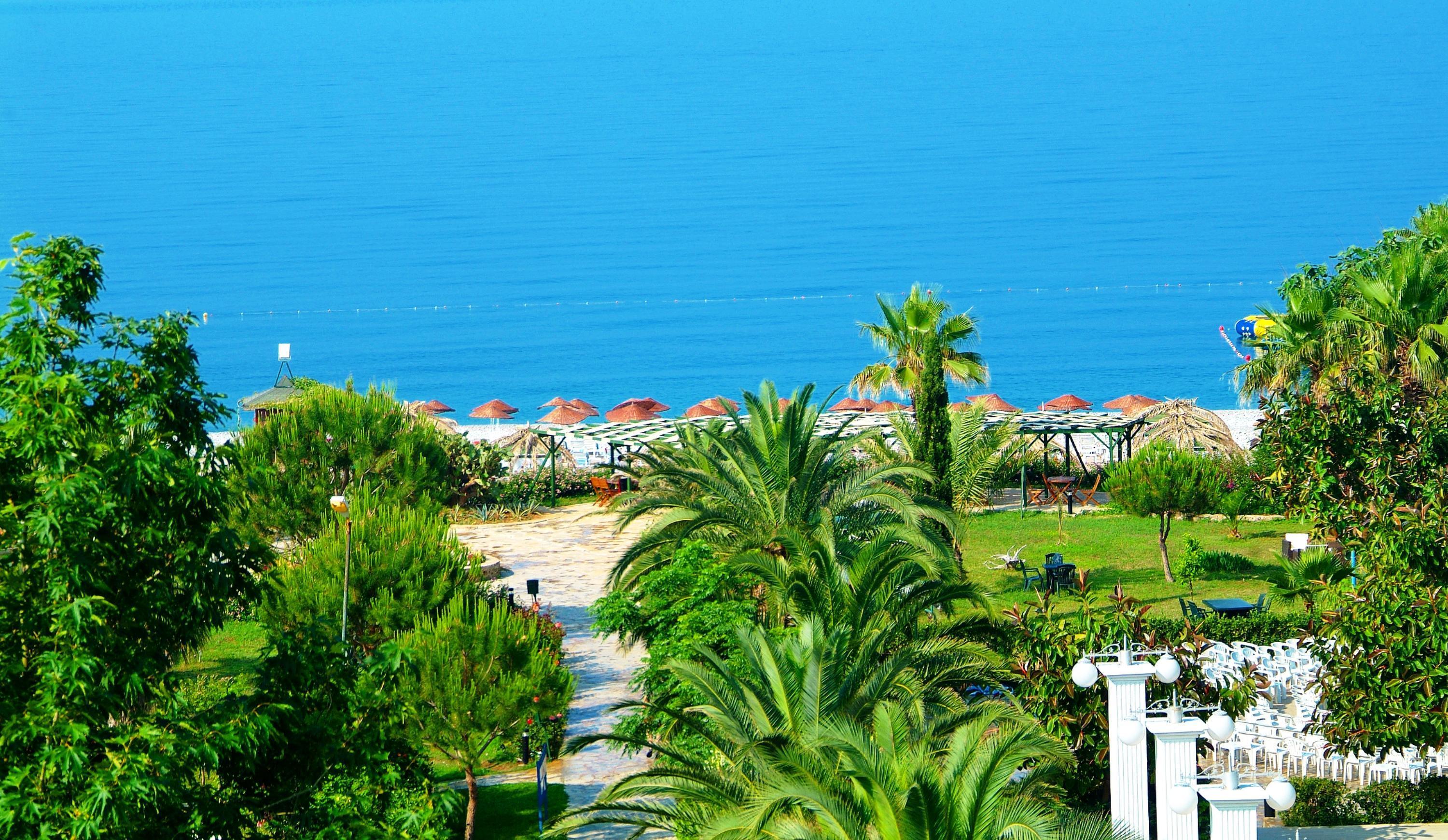 Hotel Club Aqua Plaza Alanya Exterior foto